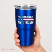 Pro Democracy Anti Trump Tumbler thumb 2