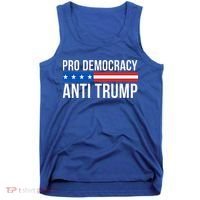 Pro Democracy Anti Trump Tank Top thumb 0