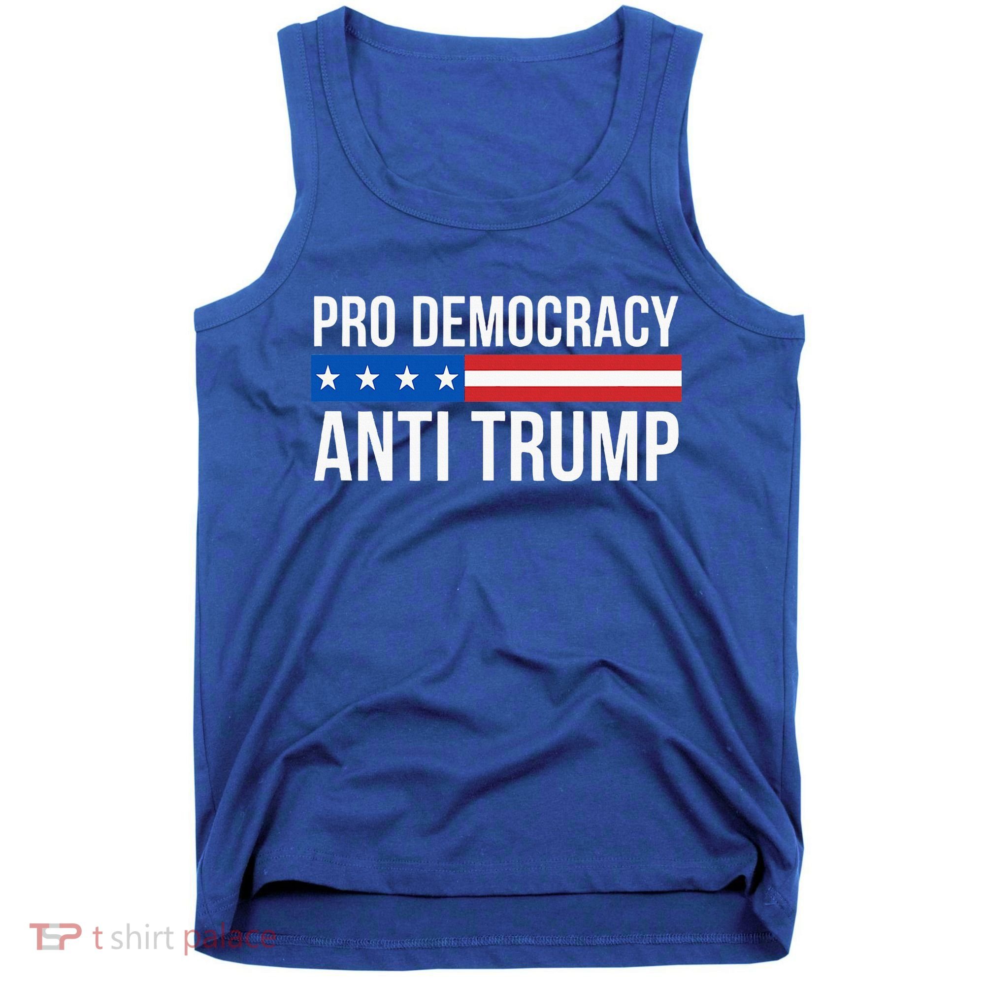 Pro Democracy Anti Trump Tank Top