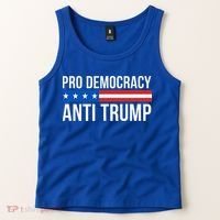 Pro Democracy Anti Trump Tank Top thumb 2