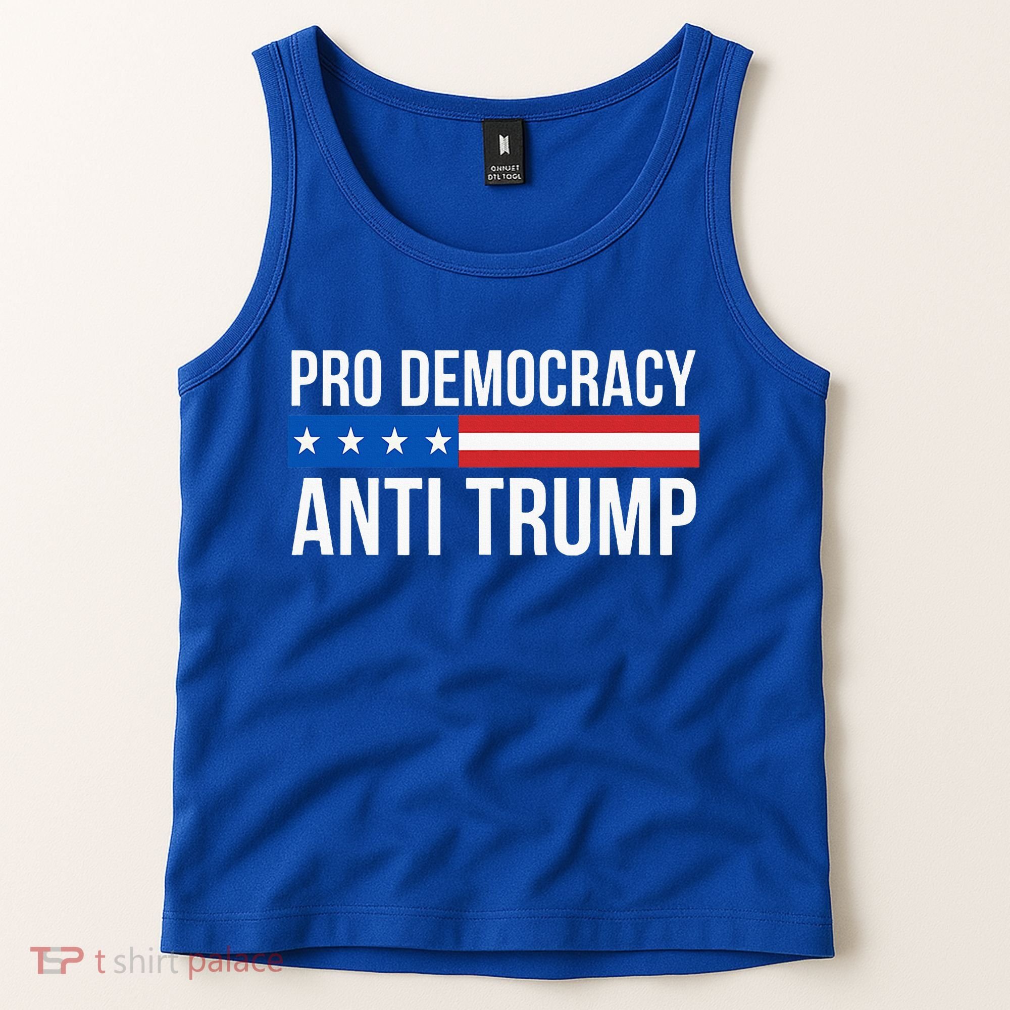Pro Democracy Anti Trump Tank Top