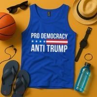 Pro Democracy Anti Trump Tank Top thumb 4