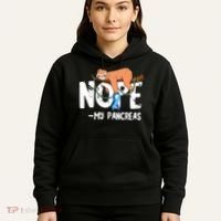 Pancreas Diabetes Awareness Blood Sugar Diabetic Sloth T1D Hoodie thumb 5