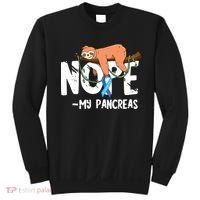 Pancreas Diabetes Awareness Blood Sugar Diabetic Sloth T1D Sweatshirt thumb 0