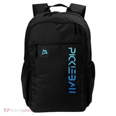 Pickleball Distressed Blue Gradient Casual Design Backpack