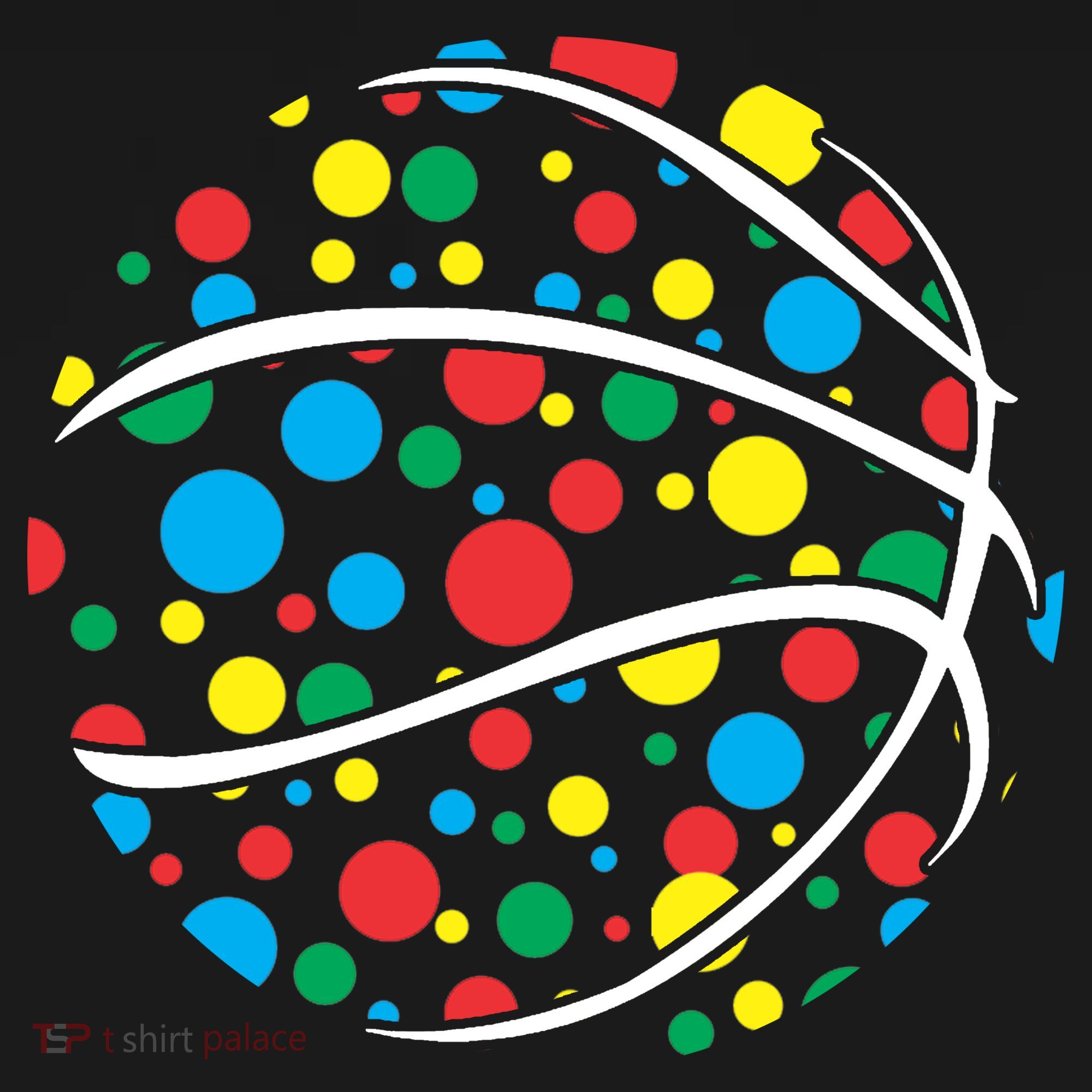 Polka Dots Basketball International Dot Day Doggie Tank