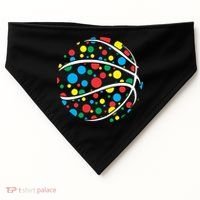 Polka Dots Basketball International Dot Day USA-Made Doggie Bandana thumb 0