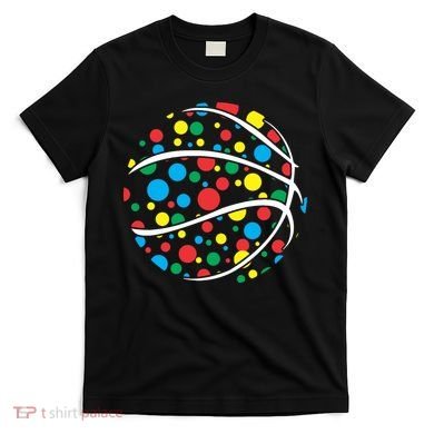 Polka Dots Basketball International Dot Day T-Shirt