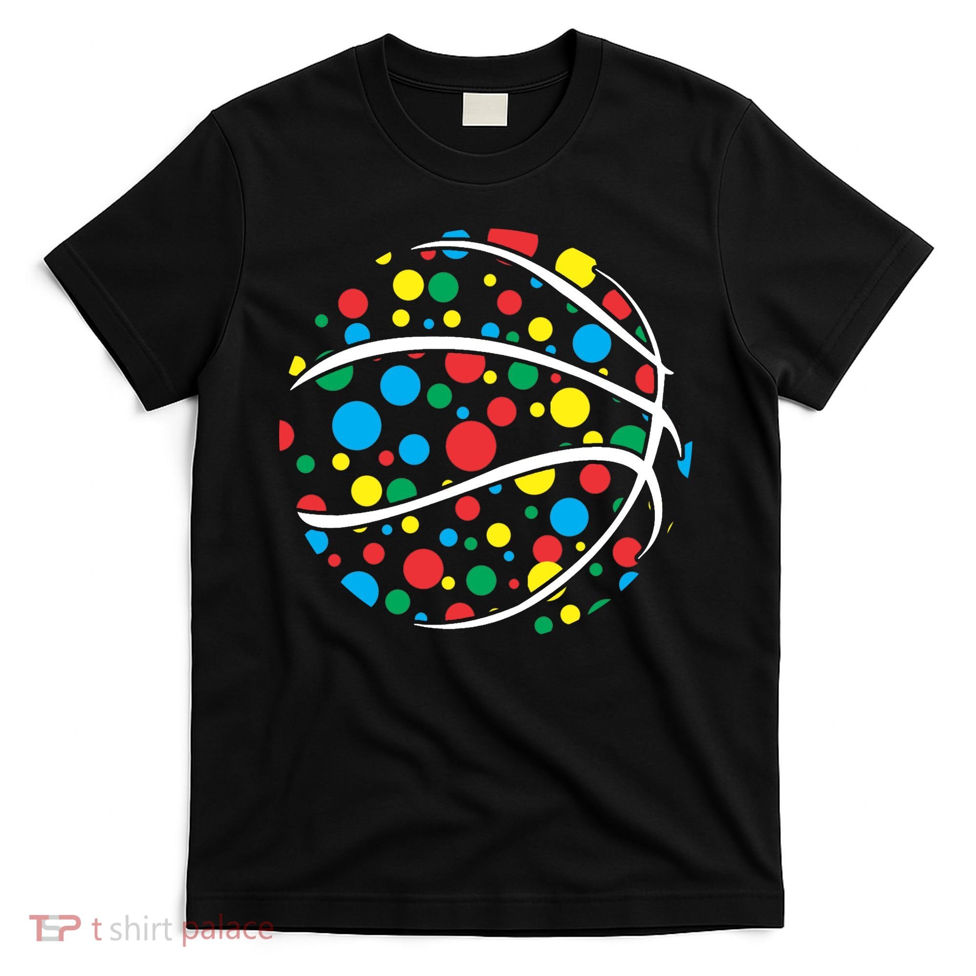 Polka Dots Basketball International Dot Day T-Shirt