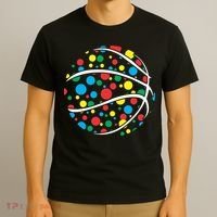 Polka Dots Basketball International Dot Day T-Shirt thumb 3
