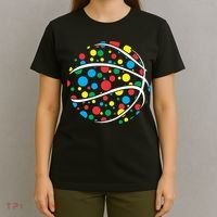 Polka Dots Basketball International Dot Day T-Shirt thumb 4