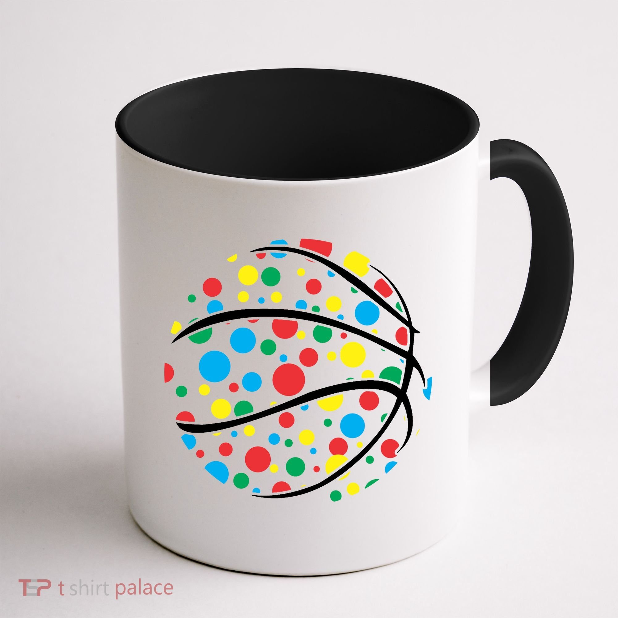 Polka Dots Basketball International Dot Day Coffee Mug