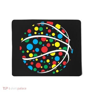 Polka Dots Basketball International Dot Day Mousepad