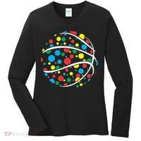 Polka Dots Basketball International Dot Day Women's Long Sleeve Shirt thumb 0