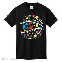 Polka Dots Basketball International Dot Day Kids T-Shirt thumb 0