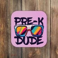 Prek Dude Back To School Prek Boy Girl Coaster thumb 0