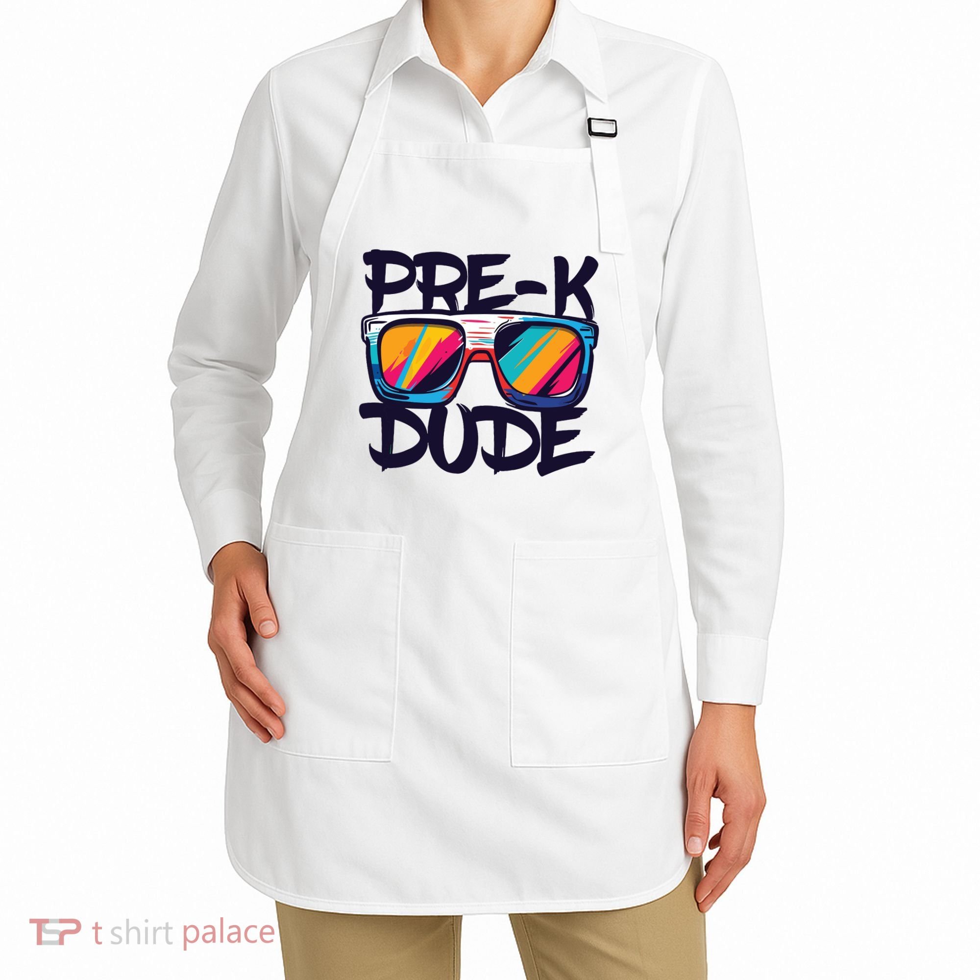Prek Dude Back To School Prek Boy Girl Apron