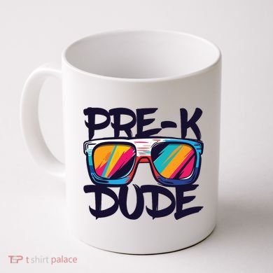 Prek Dude Back To School Prek Boy Girl Coffee Mug
