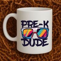 Prek Dude Back To School Prek Boy Girl Coffee Mug thumb 2
