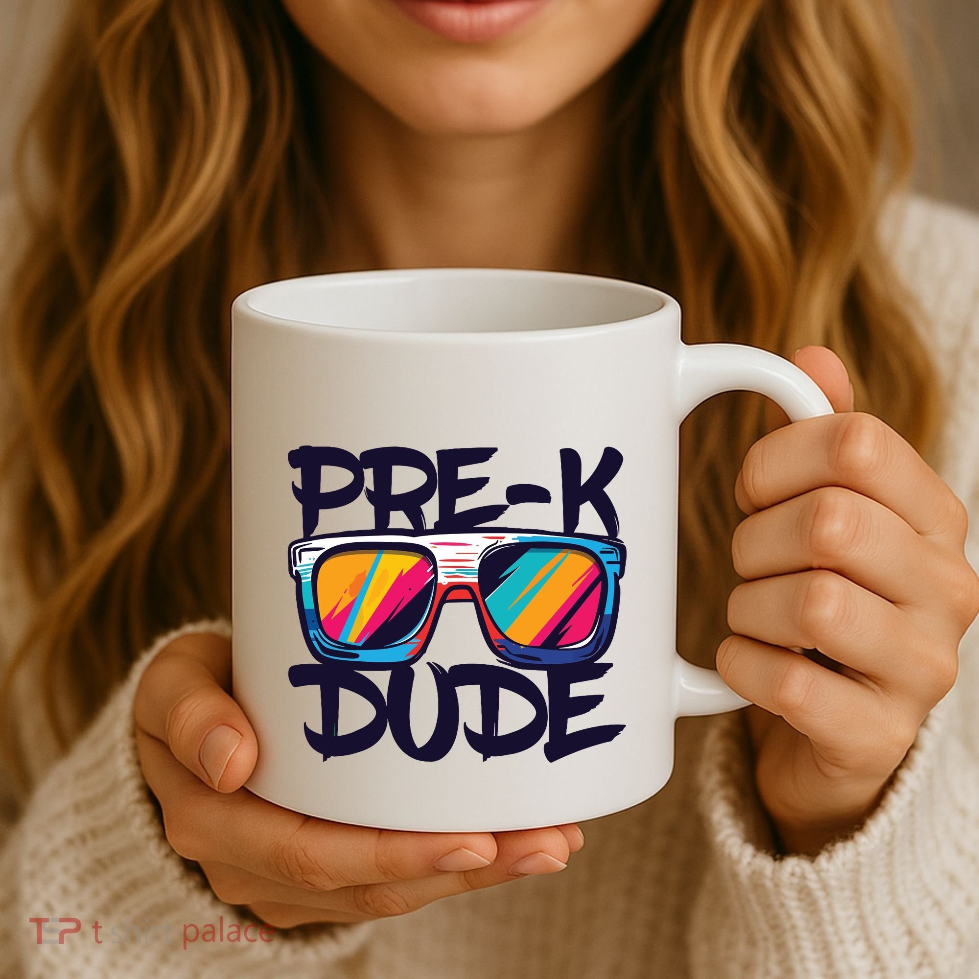Prek Dude Back To School Prek Boy Girl Coffee Mug