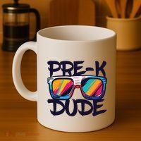 Prek Dude Back To School Prek Boy Girl Coffee Mug thumb 4