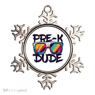 Prek Dude Back To School Prek Boy Girl Ornament