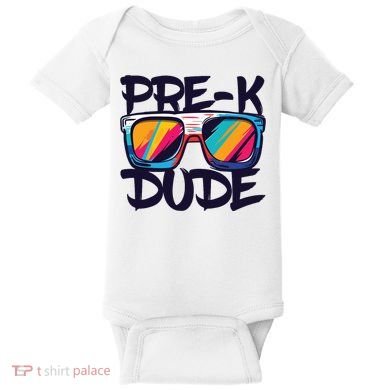 Prek Dude Back To School Prek Boy Girl Baby Bodysuit