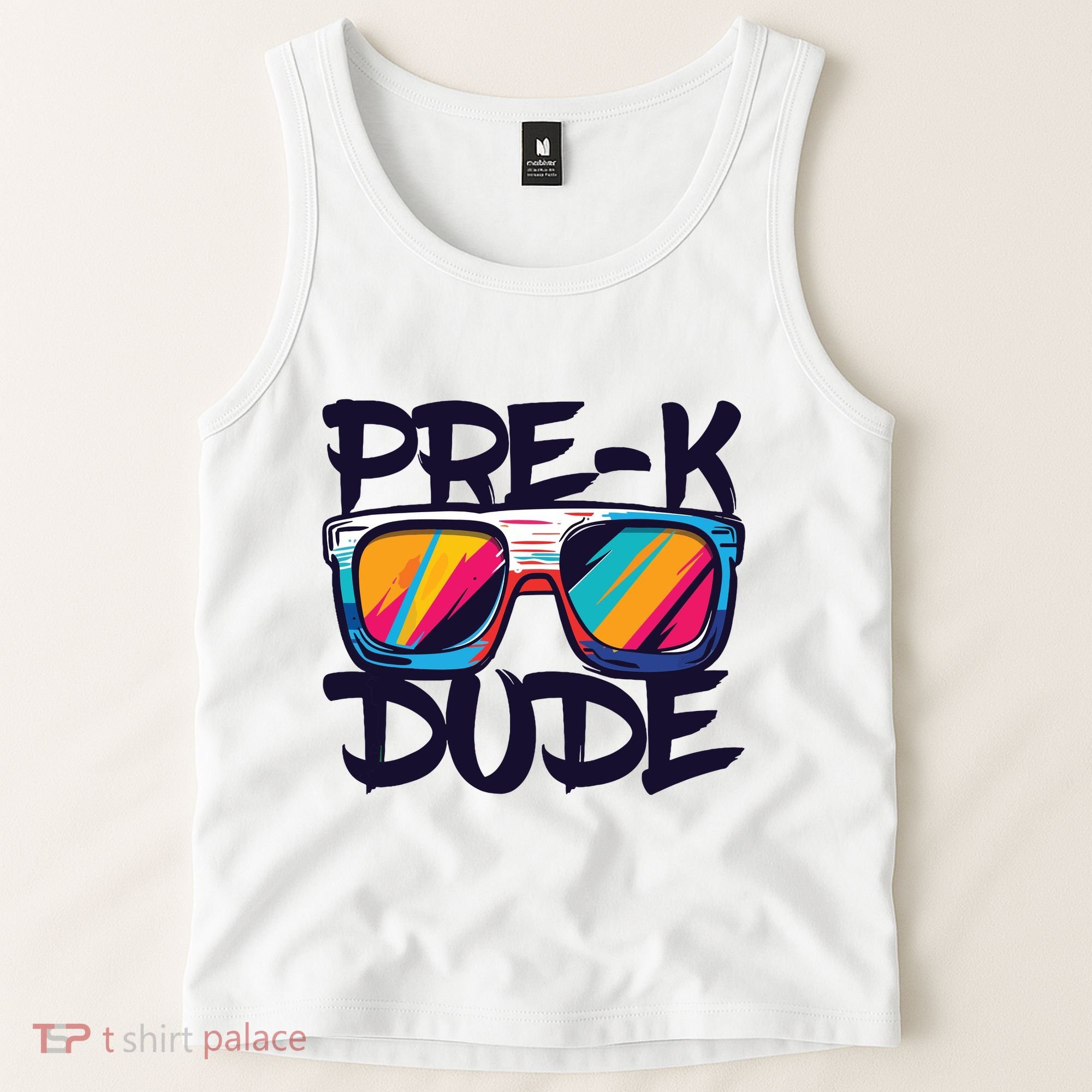 Prek Dude Back To School Prek Boy Girl Tank Top