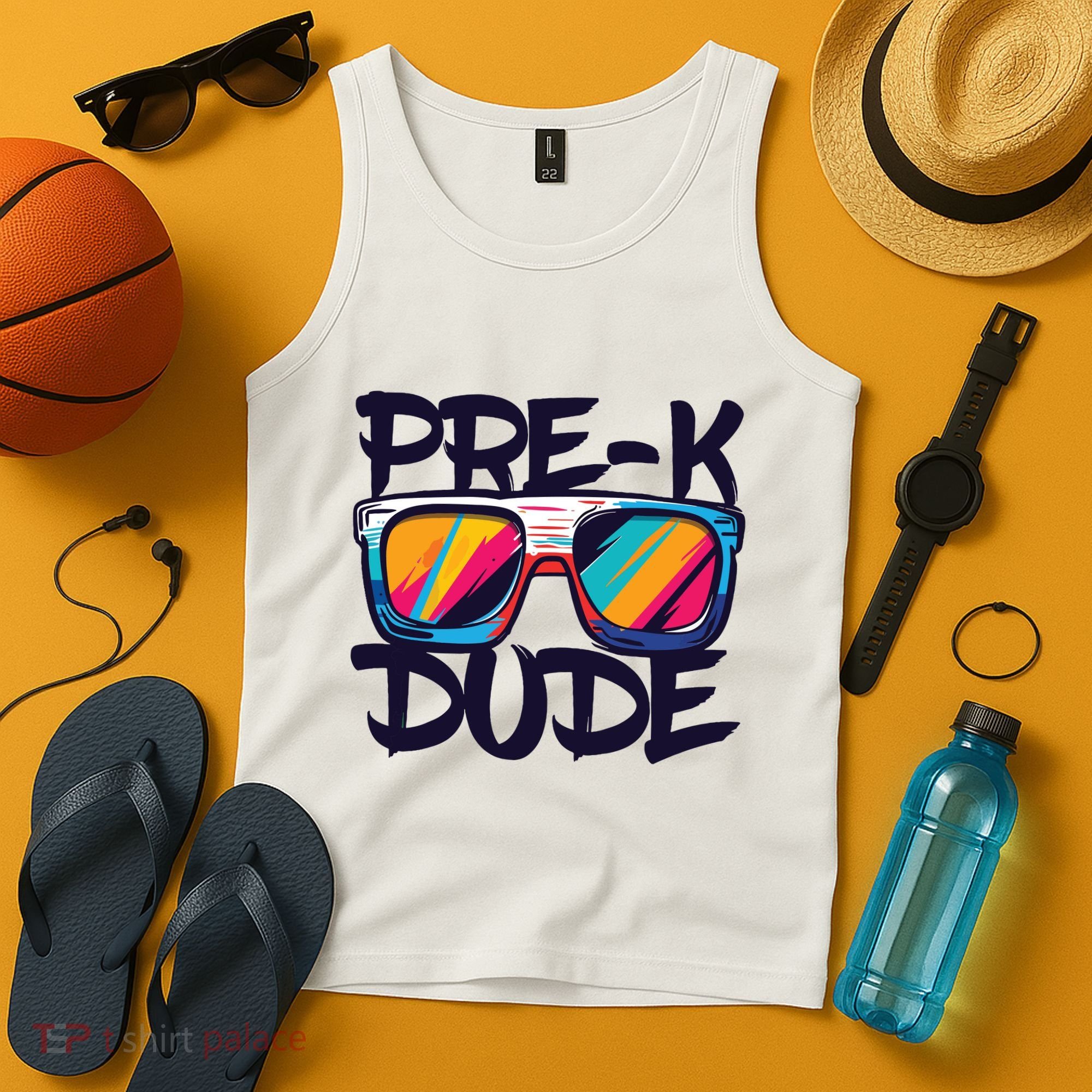 Prek Dude Back To School Prek Boy Girl Tank Top