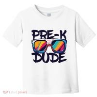 Prek Dude Back To School Prek Boy Girl Toddler T-Shirt thumb 0