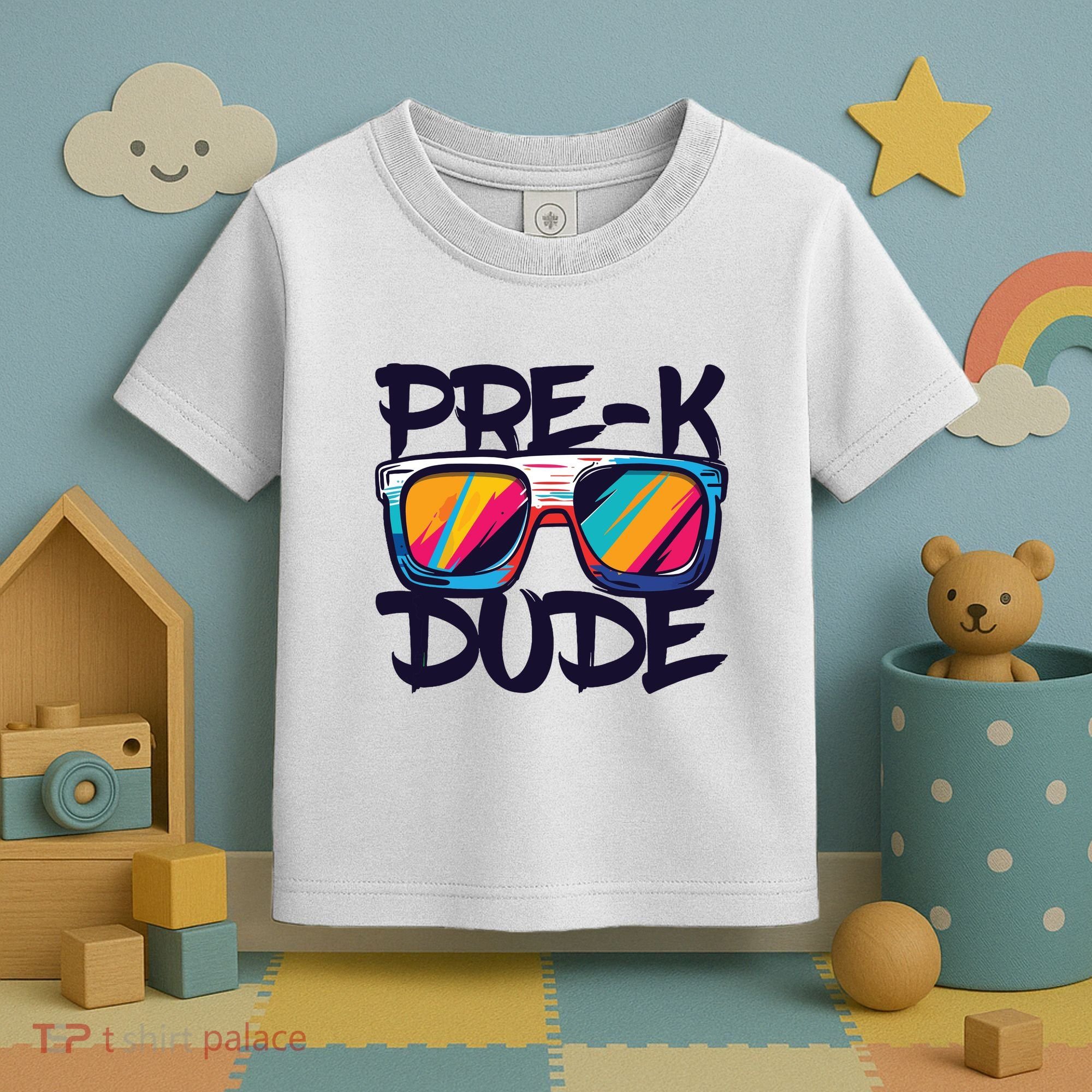 Prek Dude Back To School Prek Boy Girl Toddler T-Shirt