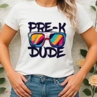 Prek Dude Back To School Prek Boy Girl Women's T-Shirt thumb 2