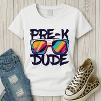 Prek Dude Back To School Prek Boy Girl Women's T-Shirt thumb 3
