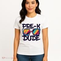 Prek Dude Back To School Prek Boy Girl Women's T-Shirt thumb 4