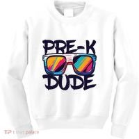 Prek Dude Back To School Prek Boy Girl Kids Sweatshirt thumb 0