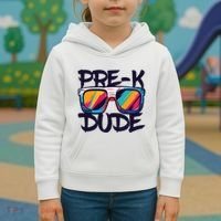 Prek Dude Back To School Prek Boy Girl Kids Hoodie thumb 3