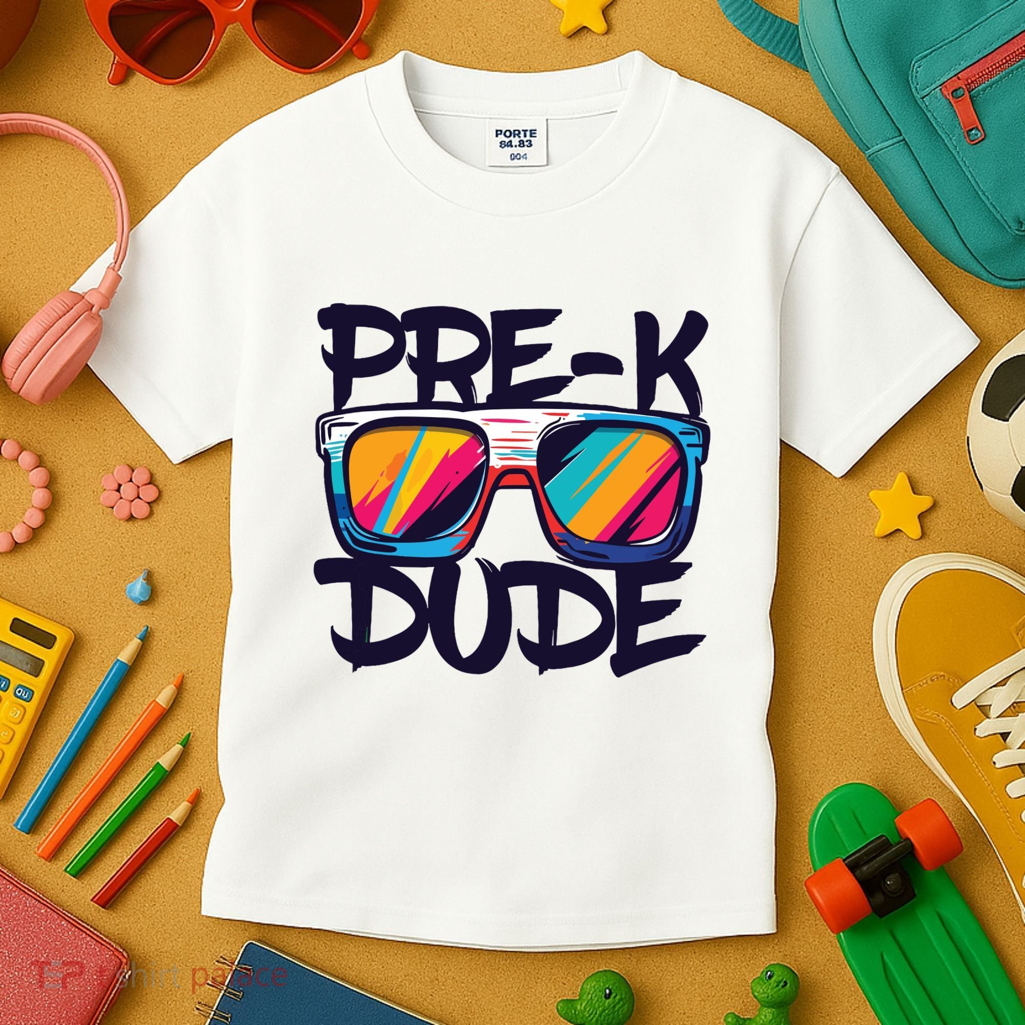 Prek Dude Back To School Prek Boy Girl Kids T-Shirt