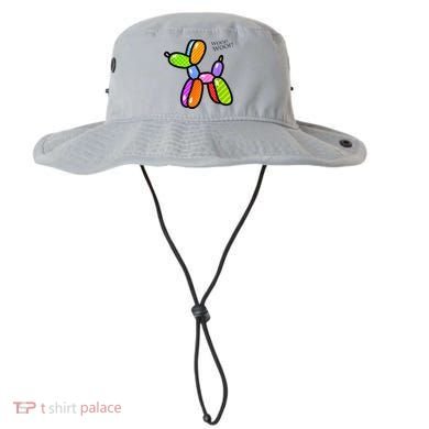 Poodle Dog Balloon Animal Illustration Graphic Designs Bucket Hat