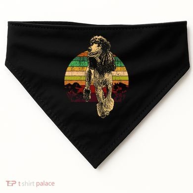 Poodle Dog Breed USA-Made Doggie Bandana