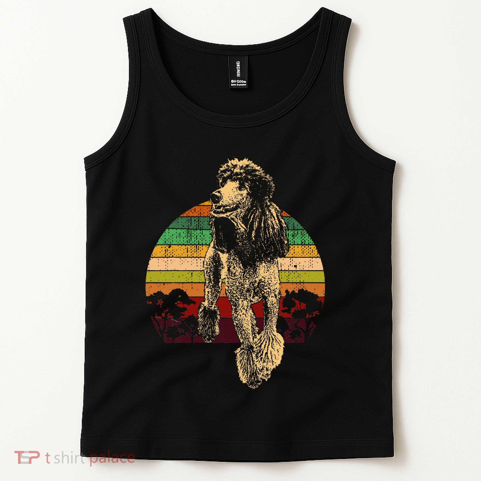 Poodle Dog Breed Tank Top