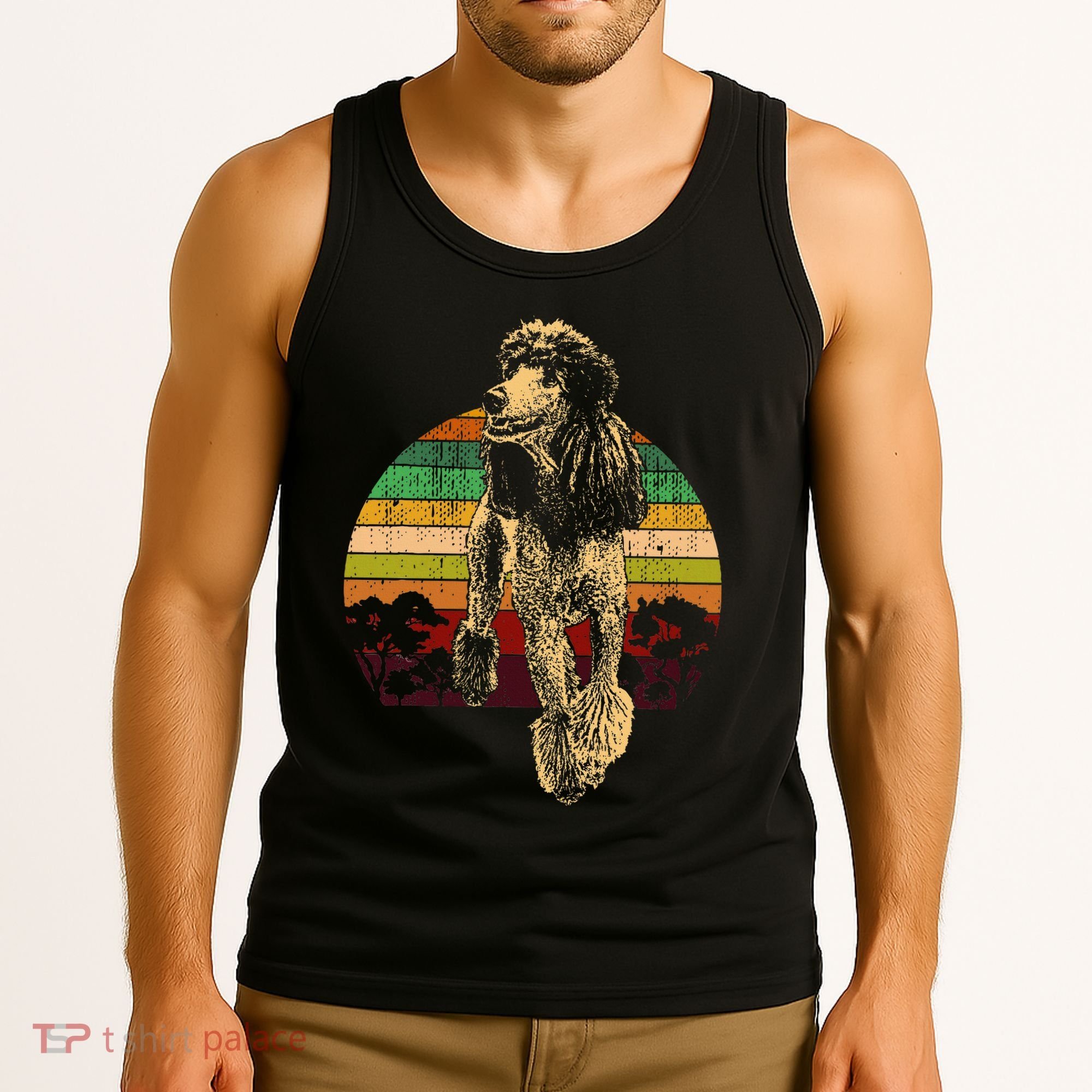 Poodle Dog Breed Tank Top