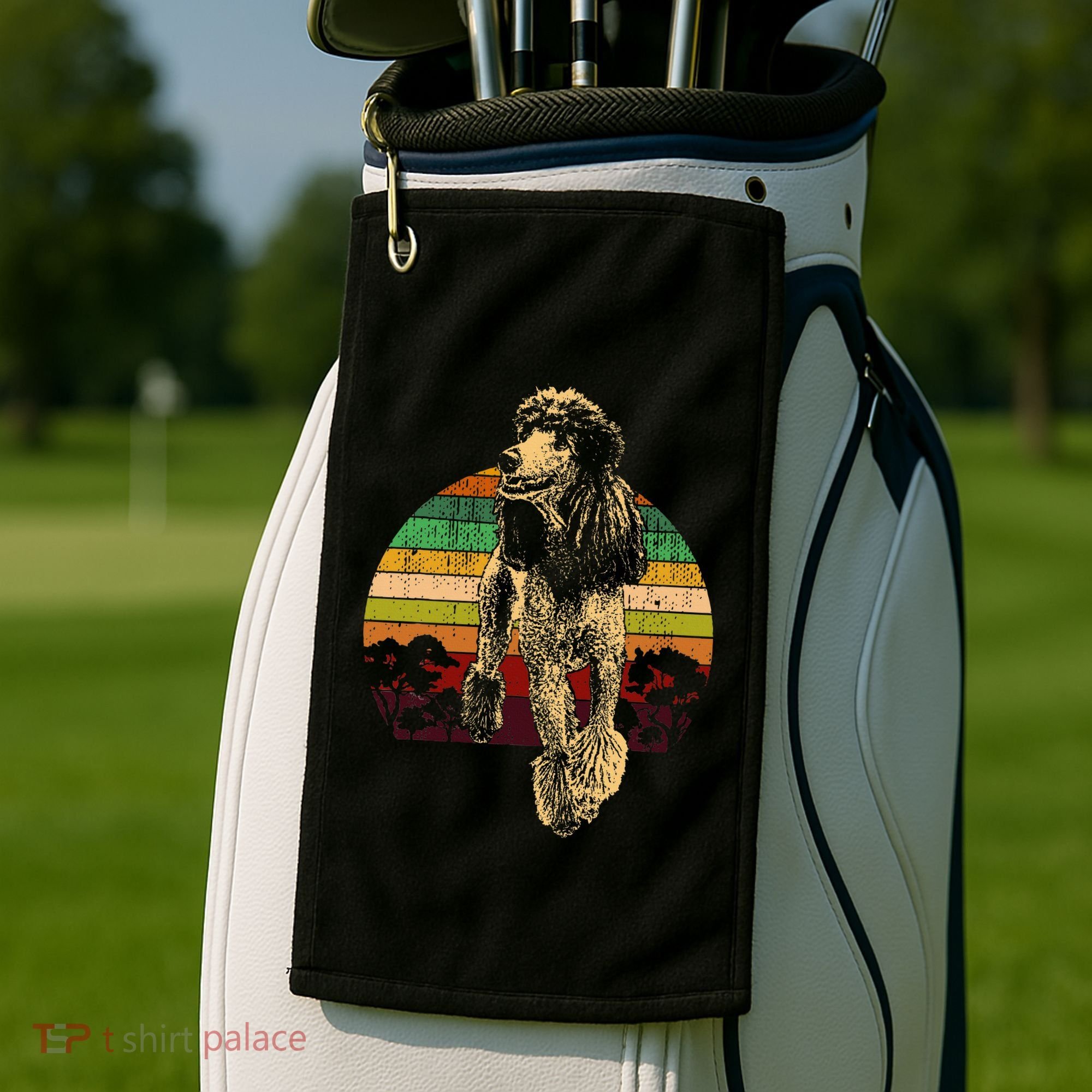 Poodle Dog Breed Golf Towel