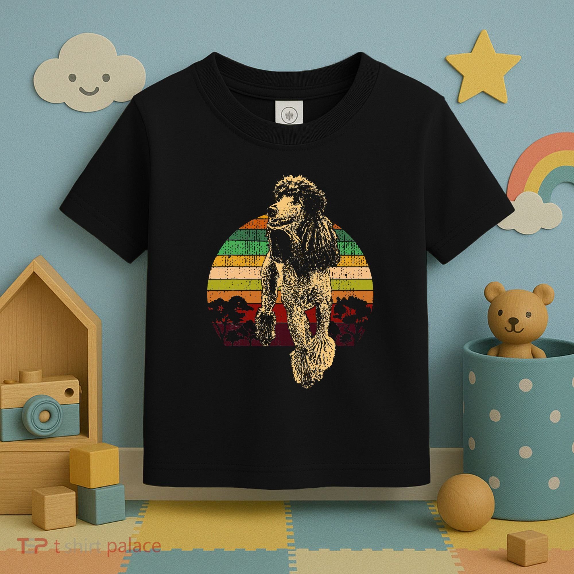 Poodle Dog Breed Toddler T-Shirt
