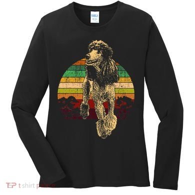 Poodle Dog Breed Women's Long Sleeve Shirt