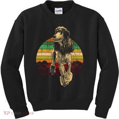 Poodle Dog Breed Kids Sweatshirt