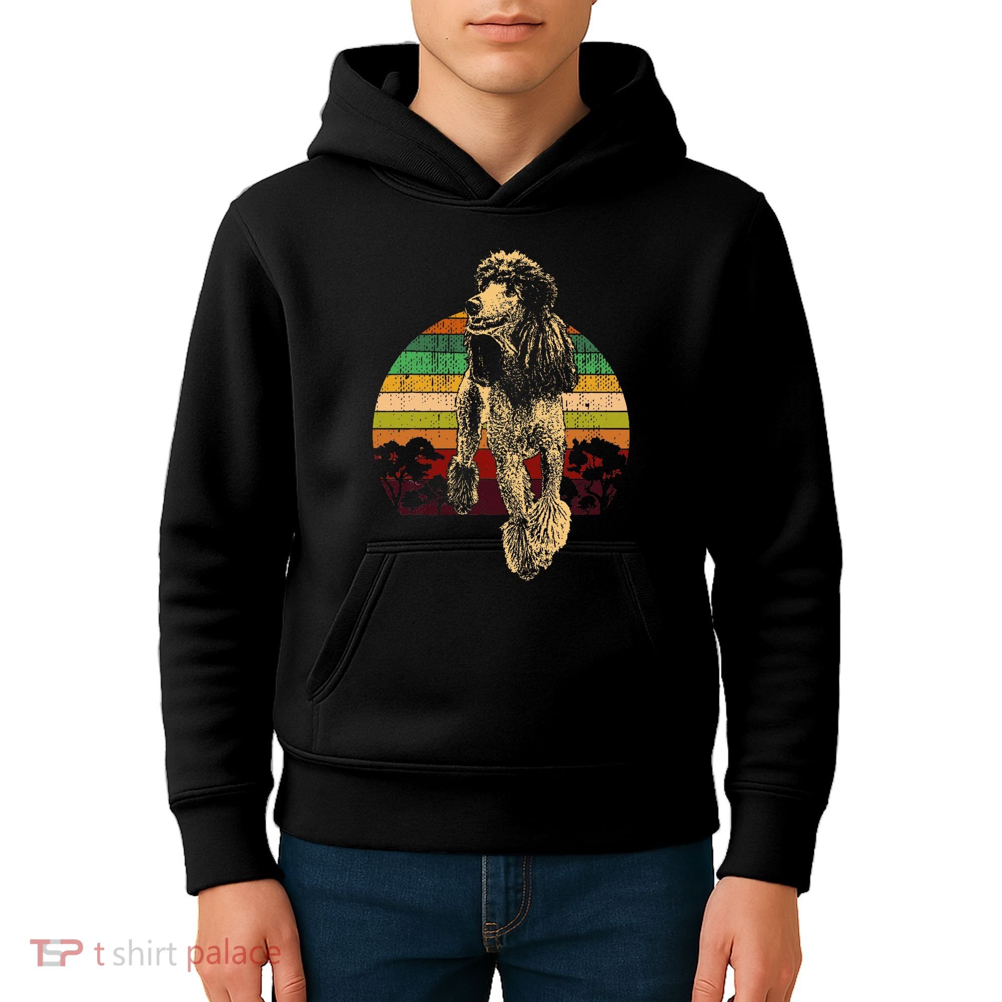 Poodle Dog Breed Kids Hoodie