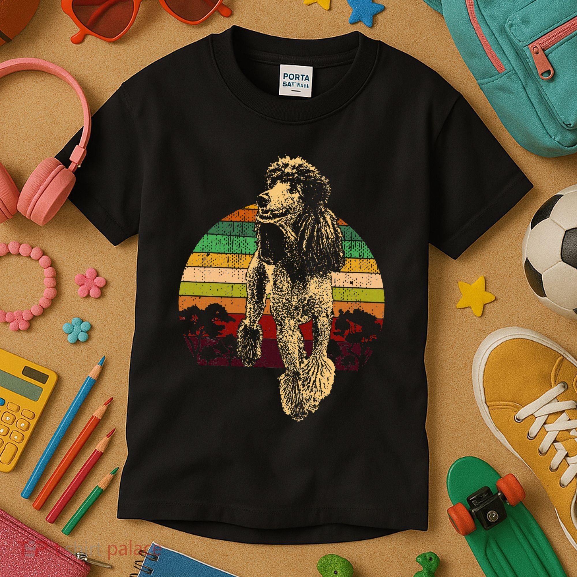 Poodle Dog Breed Kids T-Shirt