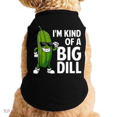 Pickle Design Big Dill Pickle Lover Doggie Tank