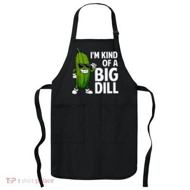 Pickle Design Big Dill Pickle Lover Apron