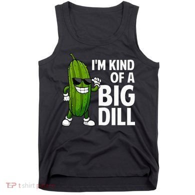 Pickle Design Big Dill Pickle Lover Tank Top